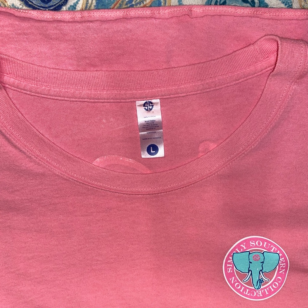 Simply Southern Cropped Simply Blessed Shirt size Large